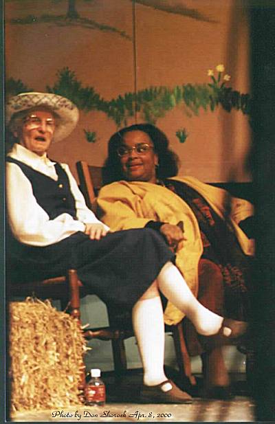 Violet Hensley and Gladys Coggswell