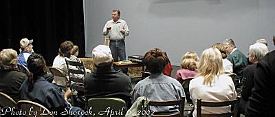 Bones workshop in Thespian Hall