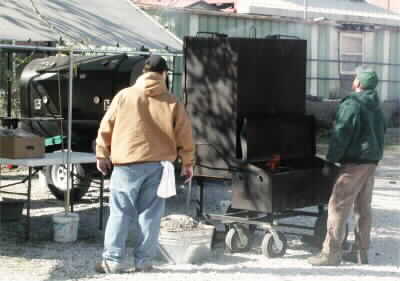 Cooking barbeque