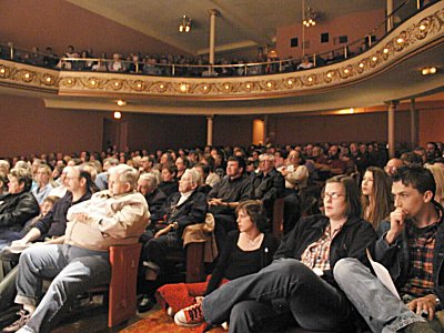 Saturday night audience