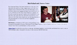 Bob Schad & Jazzou Jones