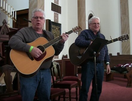 Terry Wright and Barney Hartline